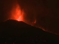 La Palma, wulkan Tenequia, wybuch, erupcja