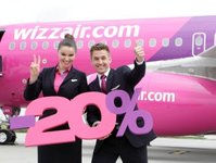 wizz Air, jednodniowa promocja, Wizz Discount Club, Daniel de Carvalho, rzecznik prasowy, bagaż podręczny
