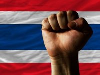 stan wojenny, Tajlandia, ambasada, ministerstwo spraw zagranicznych, protesty, Bangkok,