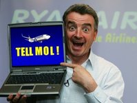 Ryanair, Michael O Leary, funkcjonalno, formularz kontaktowy, przewonik lotniczy