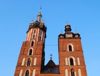 Kraków, turyści, wieża, zwiedzanie, odwiedzanie, zmiany, remont