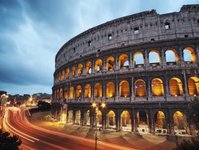 Forum Romanum, Rzym, burmistrz, Ignazio Marino, Koloseum, ruch turystyczny, via dei Fori Imperiali, organizacja ruchu, rowerzysta, samochd, ruch uliczny