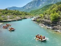 Albania, program Rego-Bis, rzeka Vipsa, Jeep Safari